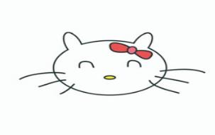 kt貓簡筆畫怎么畫 kt貓簡筆畫畫法及步驟
