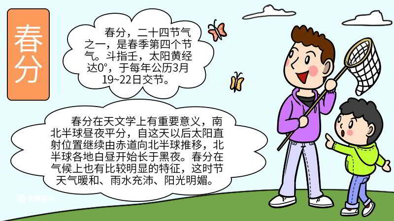 2023春分手抄報(bào)畫法 2023春分手抄報(bào)