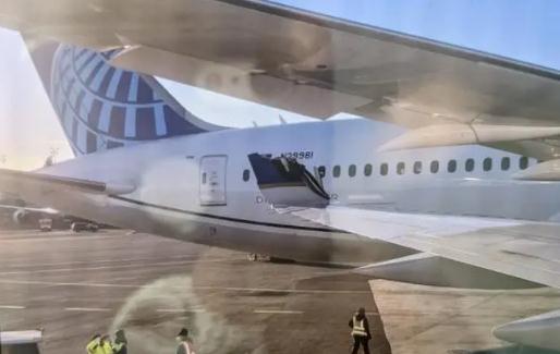 突發(fā)！美國兩架客機在機場相撞,一架還滿載乘客