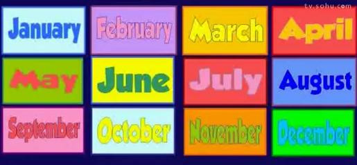 英文月份及縮寫大全1-12月份
