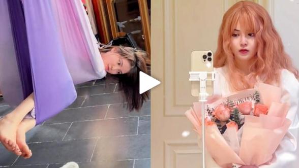 女演員練空中瑜伽被網暴造黃謠 網絡不是不法之地我勸你善良