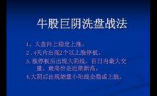 巨陰洗盤是什么意思 巨陰洗盤概念解析