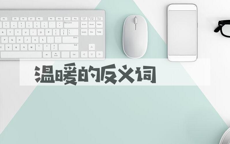 溫暖的反義詞