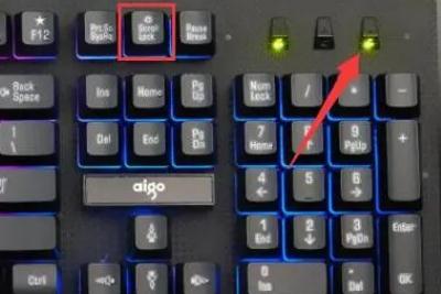 鍵盤上第3個燈亮了是什么意思