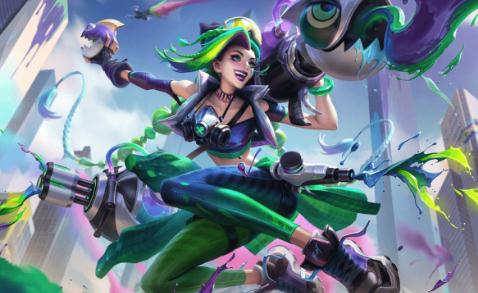 最美射手英雄金克絲