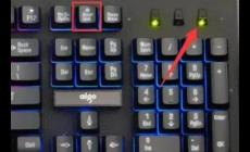 鍵盤上第3個燈亮了是什么意思