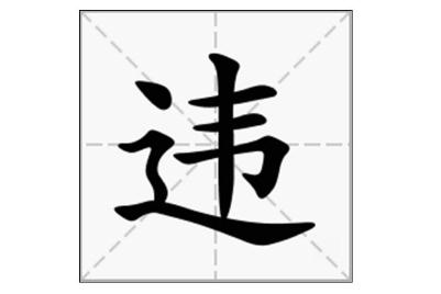 違組詞_違怎么組詞_違的組詞有哪些