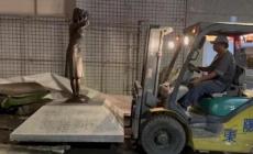 臺灣唯一“慰安婦”銅像918當天被移除