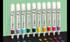 馬克筆和丙烯馬克筆的區別