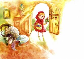 小紅帽的故事：大灰狼和小紅帽的故事